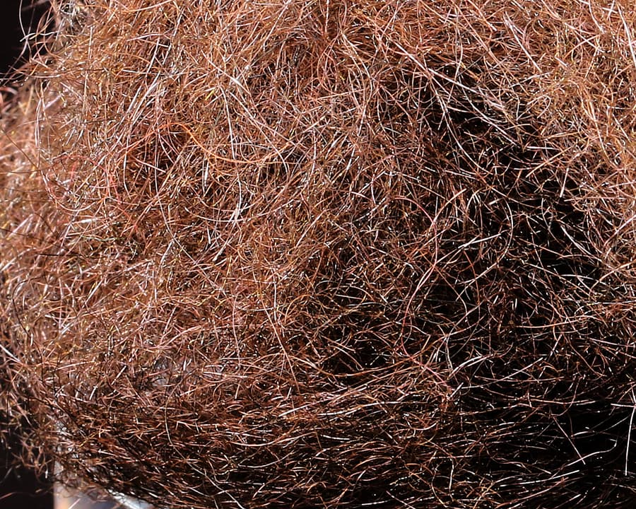 Sybai Nymph SLF Dubbing Brown