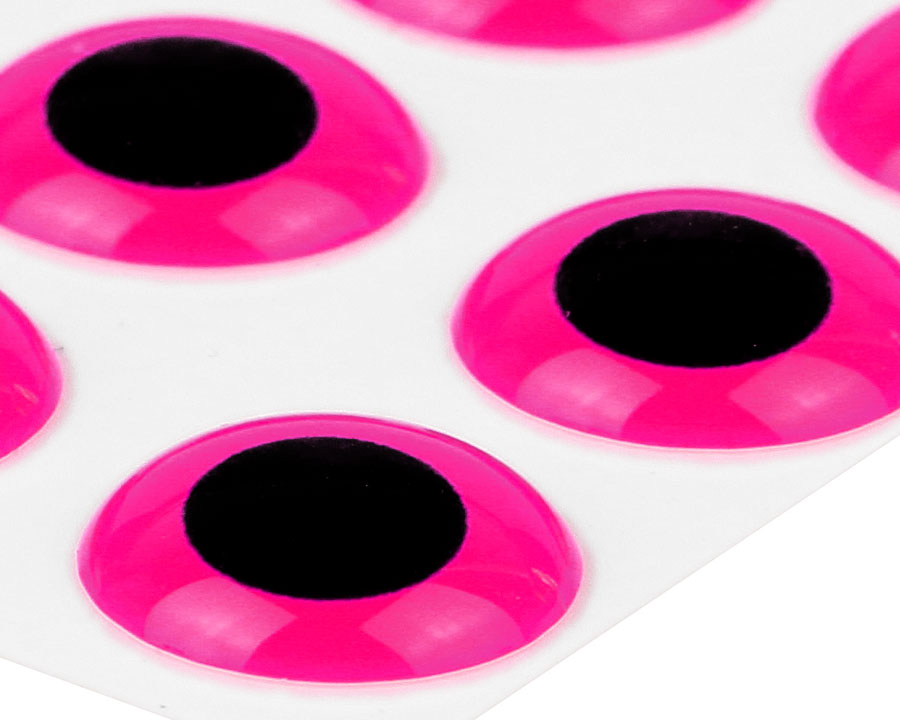 Sybai 3D Epoxy Eyes Fluo Pink