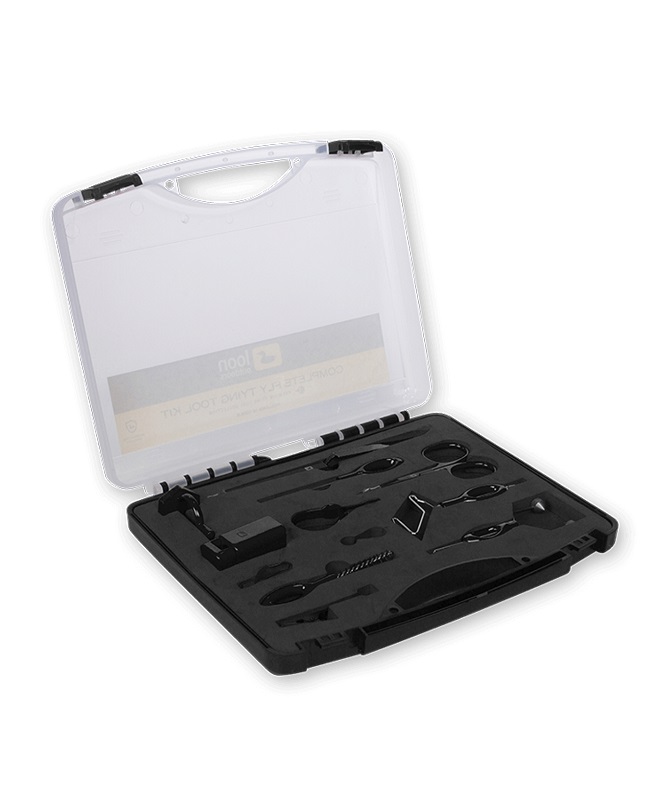 Loon Complete Fly Tying Tool Kit Black