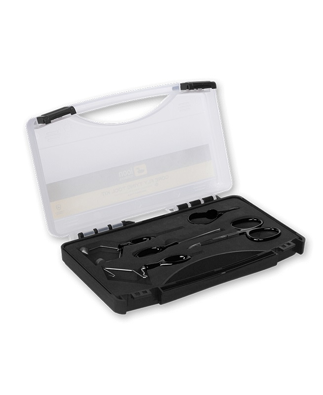 Loon Core Fly Tying Tool Kit Black
