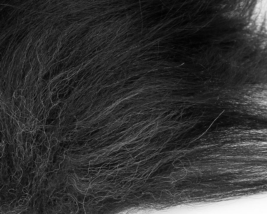 Sybai Icelandic Sheep Hair Black