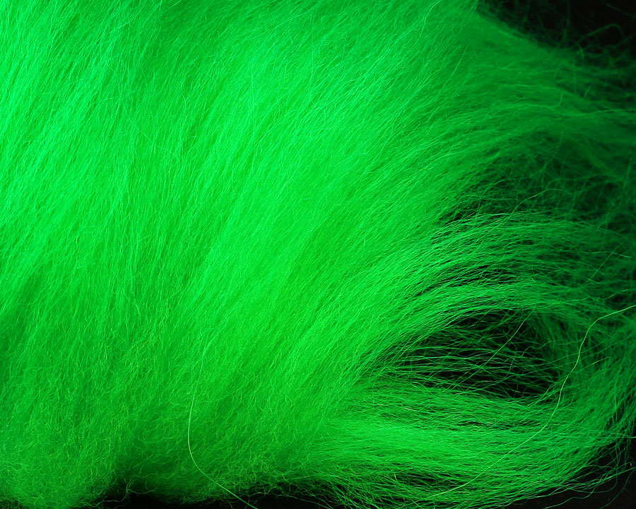 Sybai Icelandic Sheep Hair Bright Green