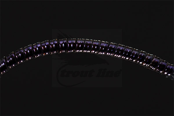 Troutline UV Ribbing Fibers Brown Purple