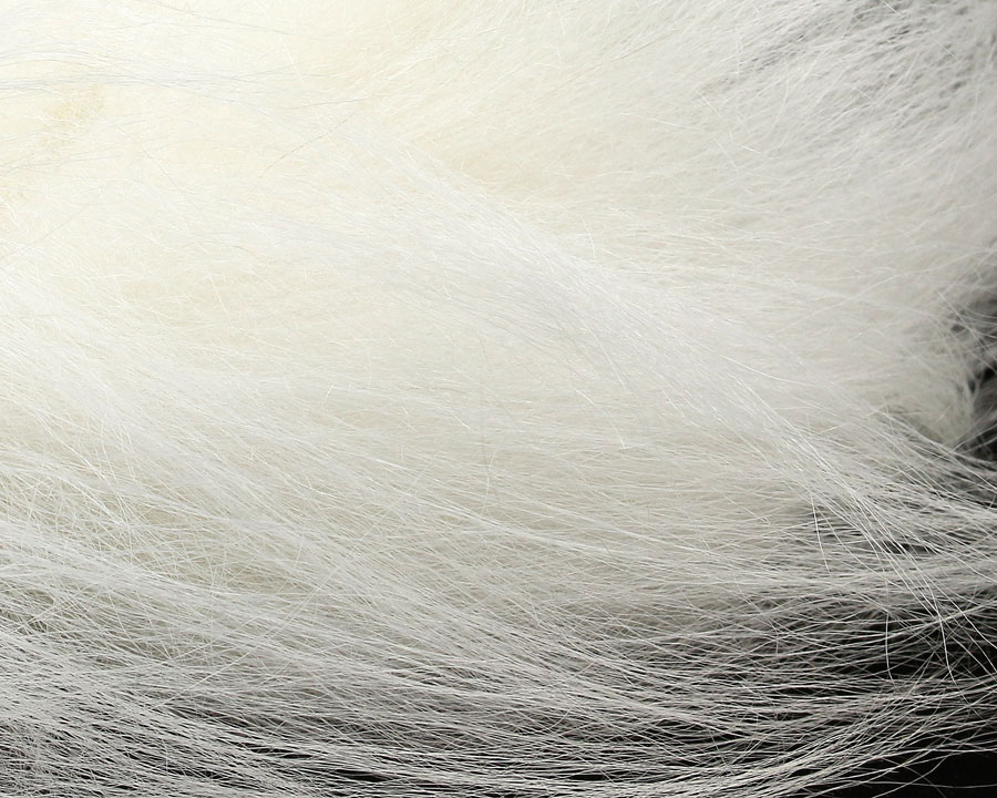 Sybai Icelandic Sheep Hair Natural White