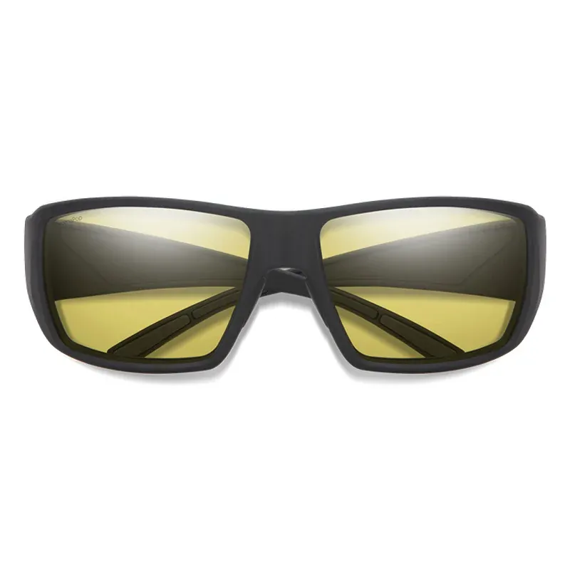 Polarizační brýle Smith Optics Guide's Choice S (CP Glass) Matte Black Polar Low Light Yellow
