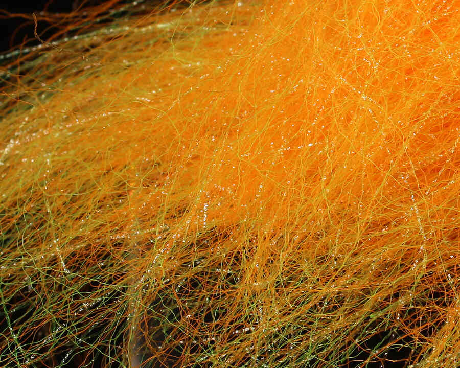 Sybai Pike Dubbing Yellow Orange UVR / 40