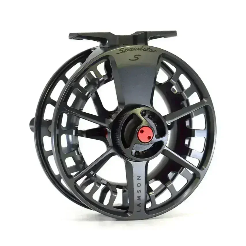 Muškařský naviják Waterworks Lamson Speedster S Dark Smoke