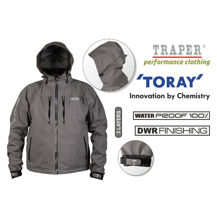 Muškařská bunda Traper Explorer Jacket Cool Grey vel. M