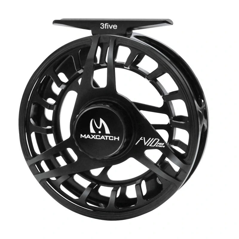 Muškařský naviják Maxcatch AVID PRO NYMPH Black 2/3