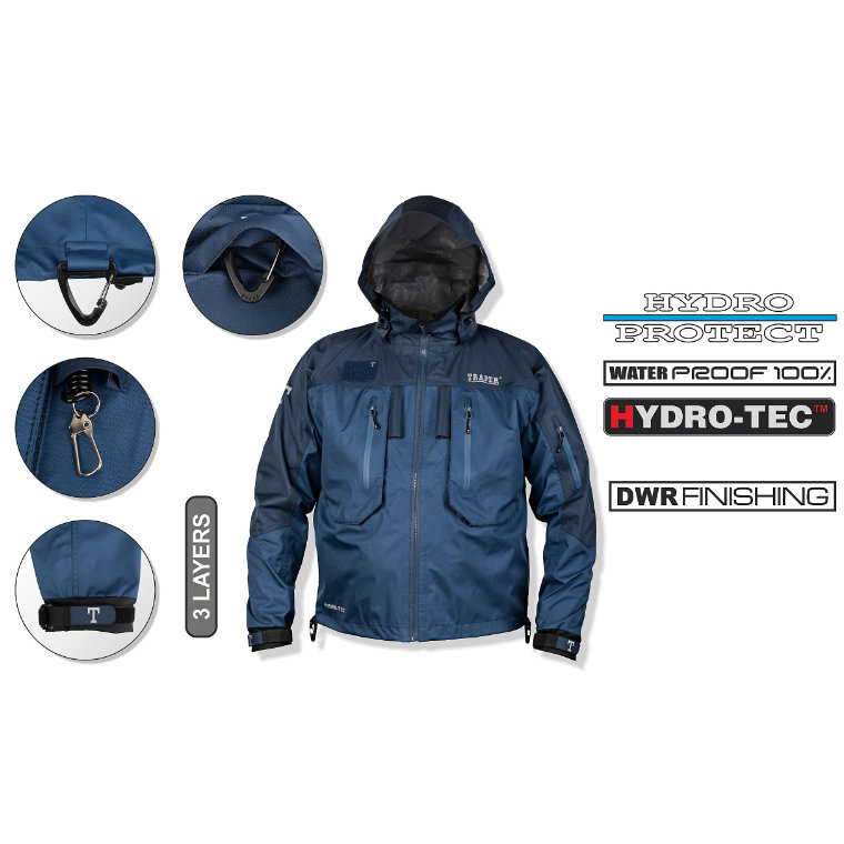 Muškařská bunda Traper Arizona Blue vel. XXXL