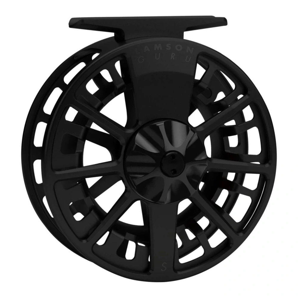 Muškařský naviják Waterworks Lamson Guru S HD -5+ Blackout