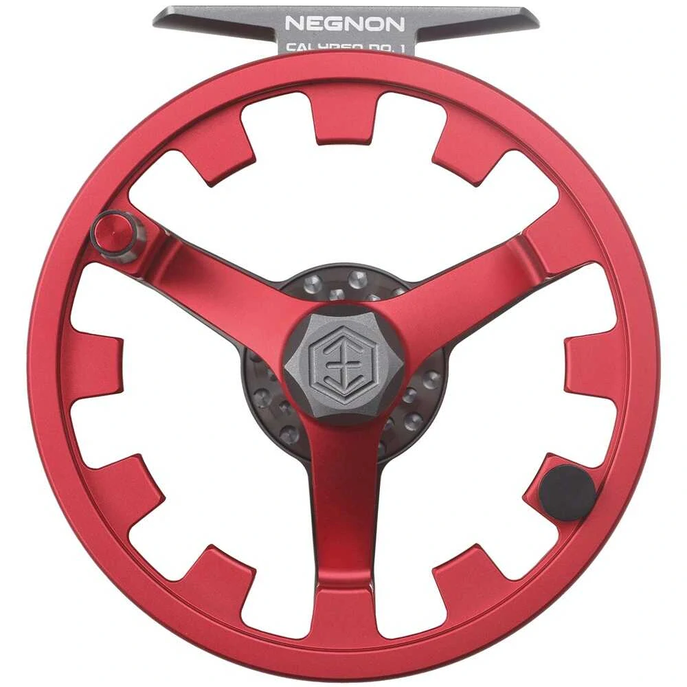 Muškařský naviják Negnon Calypso Titan Gray/Red