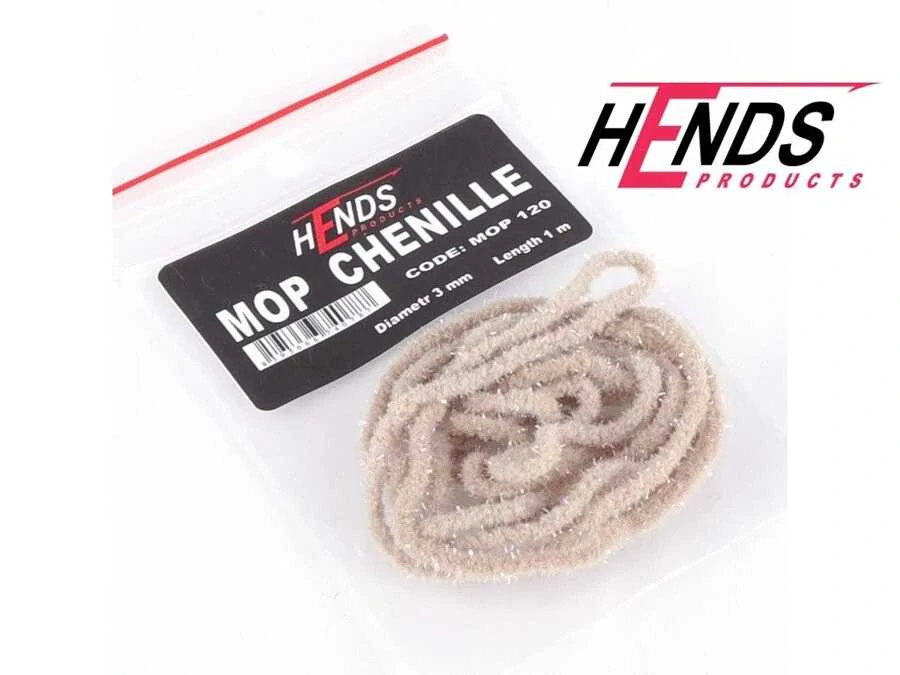 Hends Mop Chenille Light Beige Mottled
