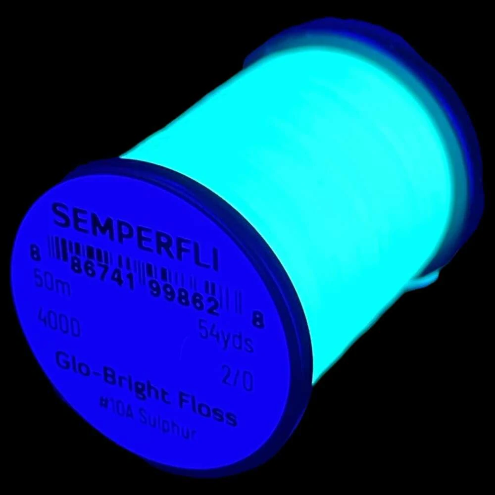 Semperfli Glo-Bright Floss # 10A - Sulphur