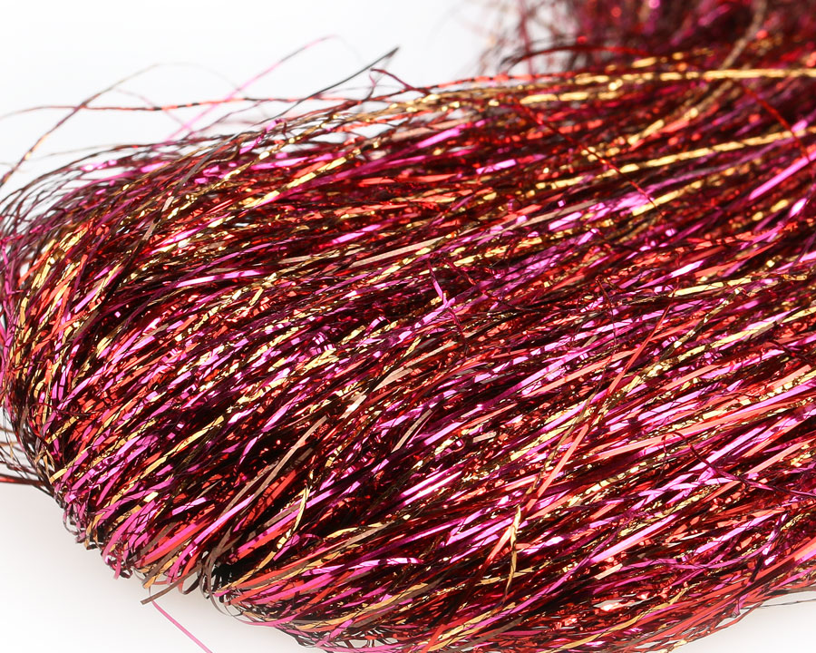 Sybai New Sparkle Hair Crimson Red