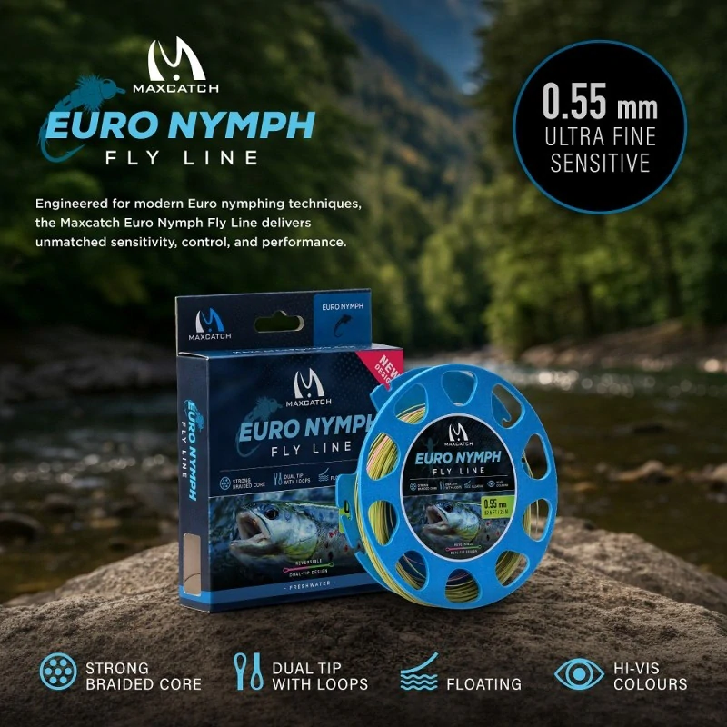 Muškařská šňůra nymfovací Maxcatch Euro Nymph Fly Line