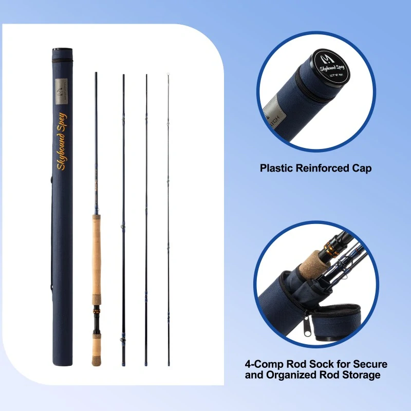 Muškařský prut Maxcatch Skybound Spey 11'7" #7
