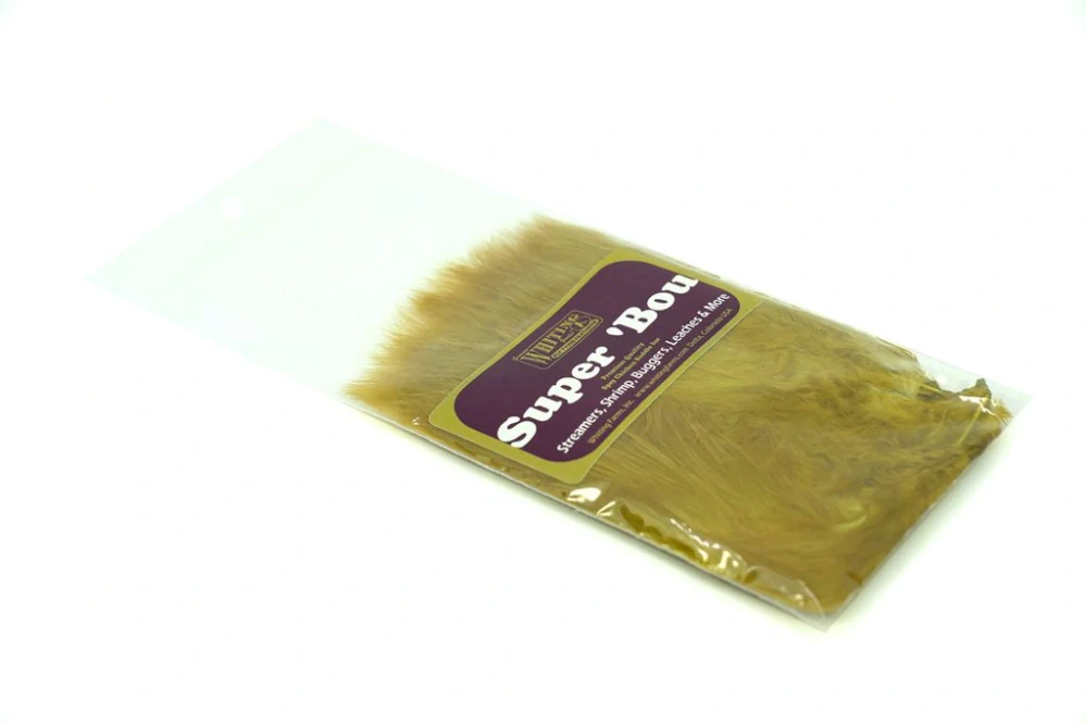 Whiting Super 'Bou White dyed Golden Olive