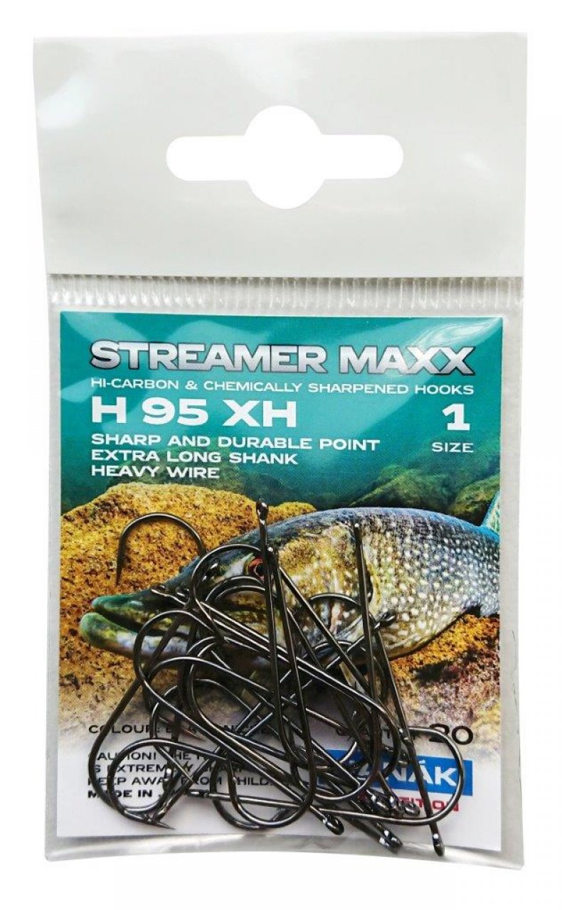 Muškařské háčky Hanák Streamer Maxx H95XH vel. 6/0