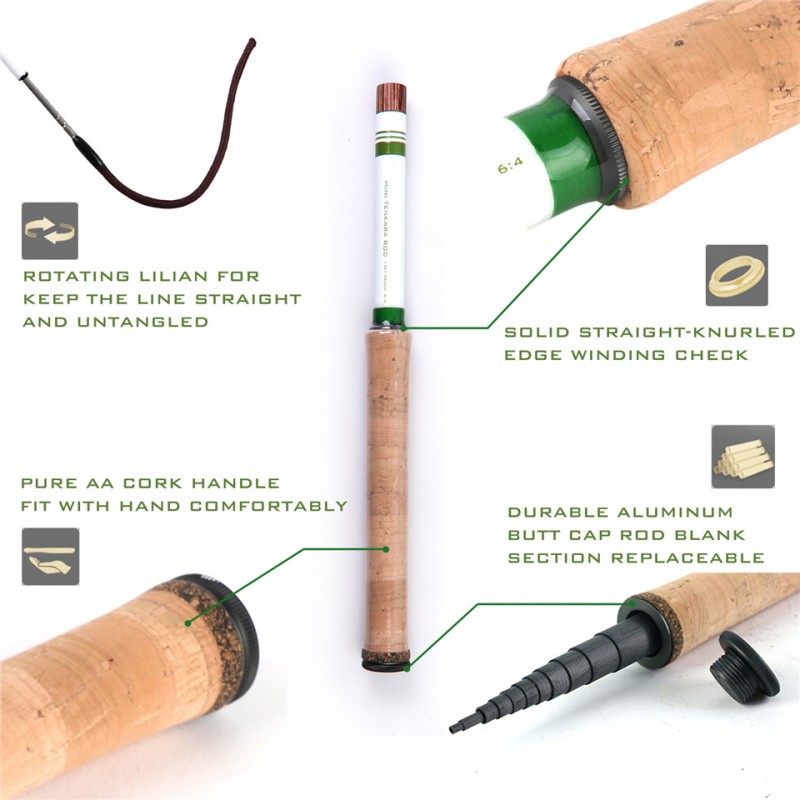 Tenkara prut Maxcatch MINI 12ft (360cm)