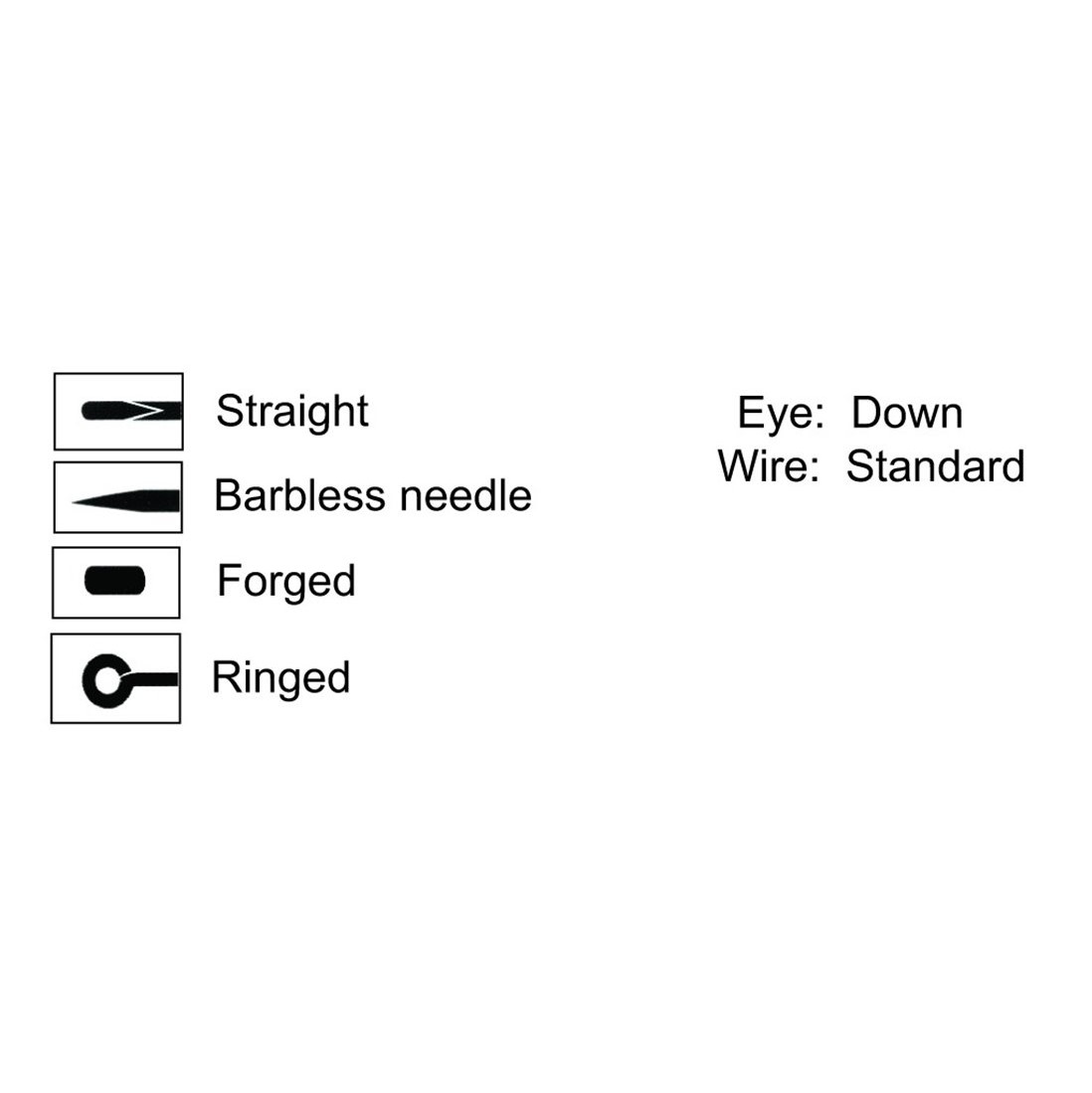 Muškařské háčky Dohiku HDP vel. 14
