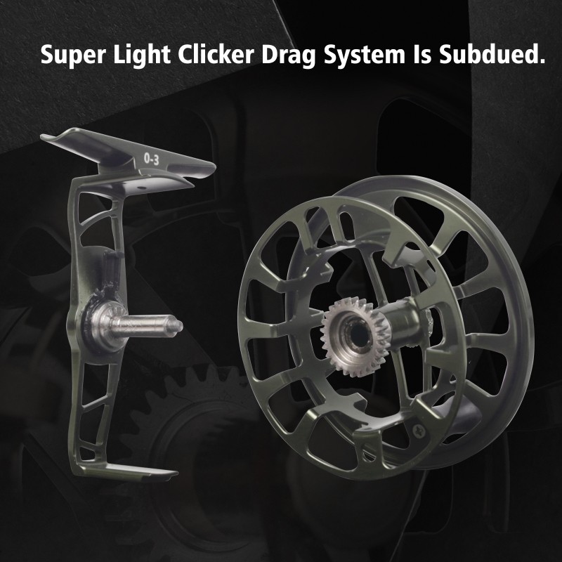 Muškařský naviják Maxcatch MINIMA Clicker
