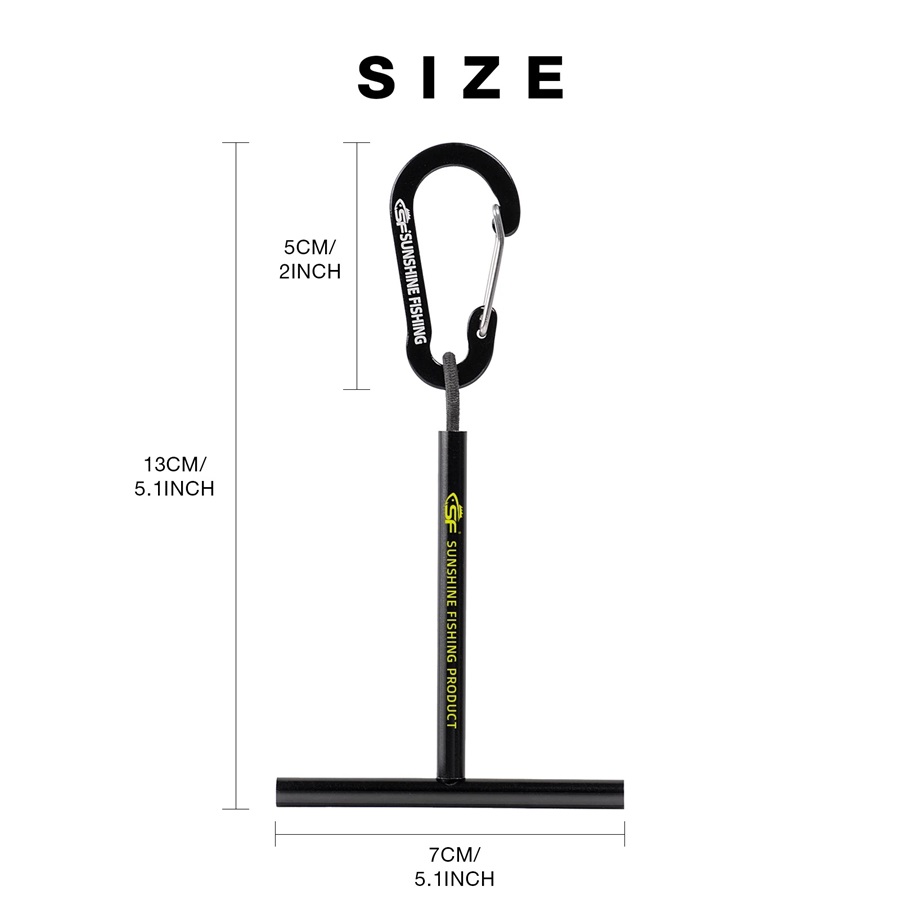Držák na vlasce s karabinou SF - Tippet Holder