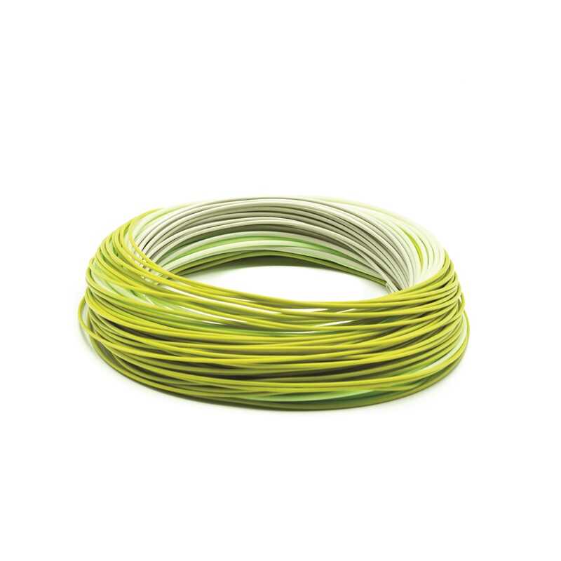 Muškařská šňůra Scientific Anglers Amplitude Textured Trout WF-3-F Moss/Mist Green/Willow