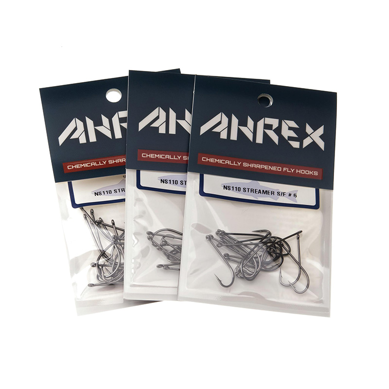 Muškařské háčky Ahrex NS110 Streamer S/E