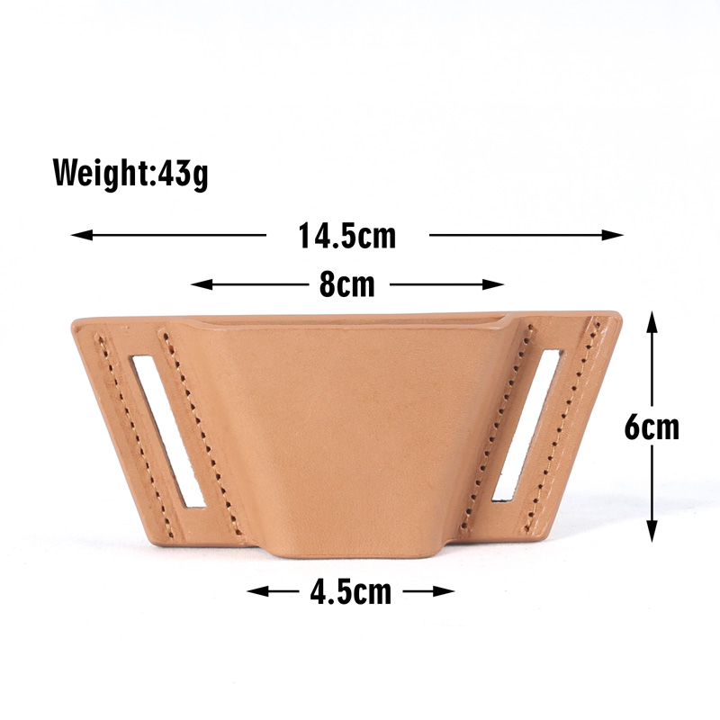 Držák podběráku na opasek Belt-on Leather