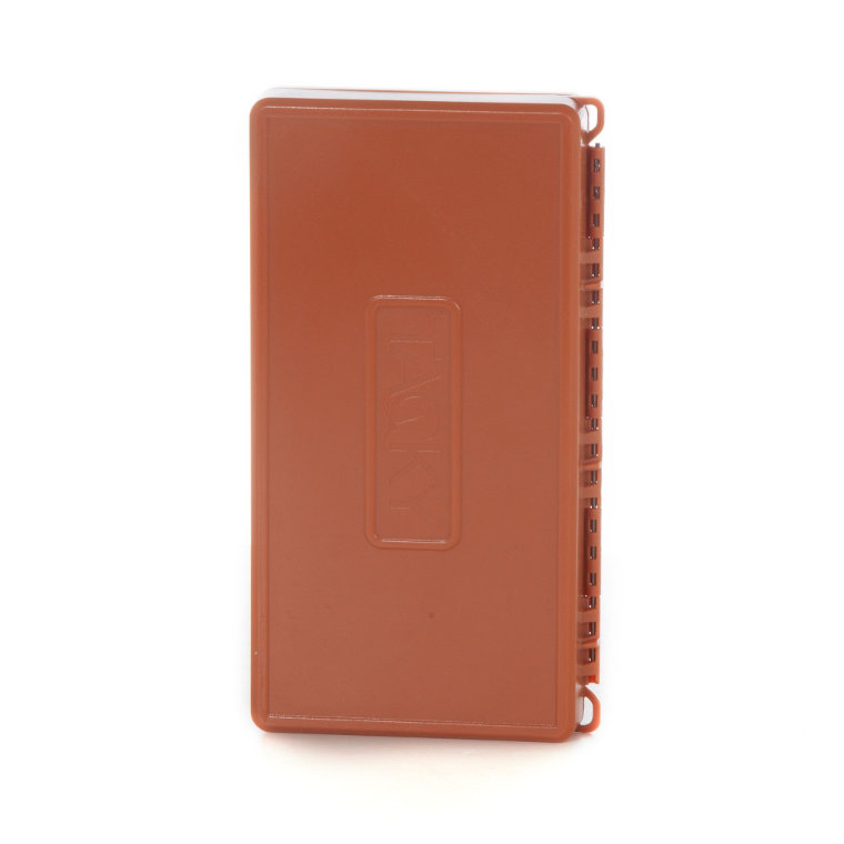Krabička na mušky Tacky Double Haul Burnt Orange