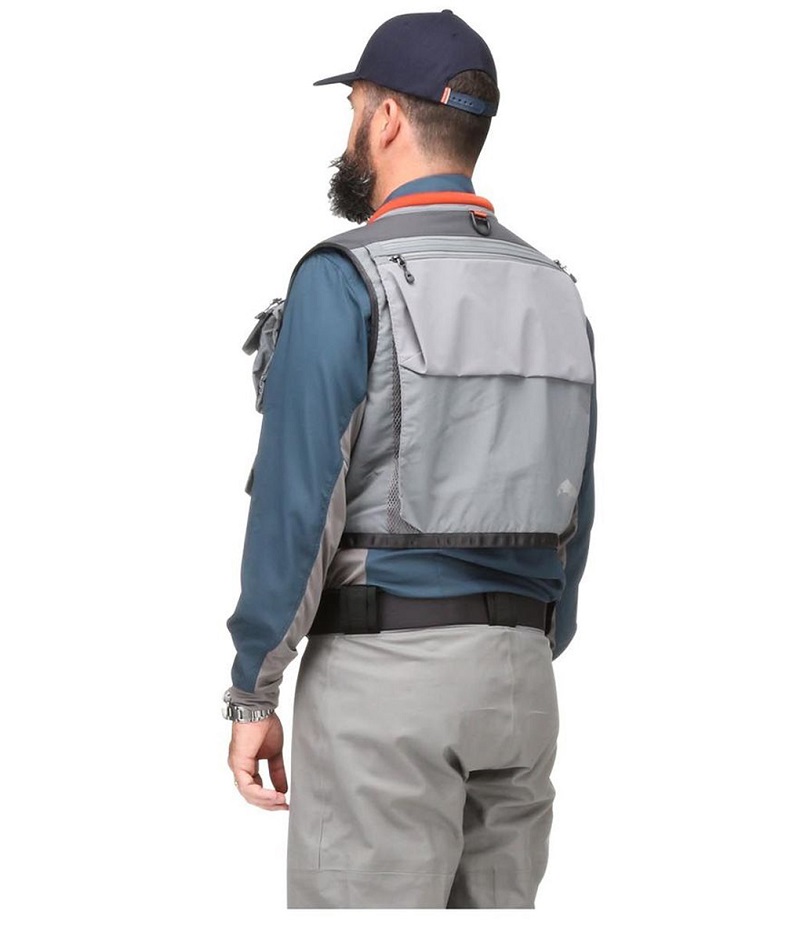 Muškařská vesta Simms Guide Vest Steel vel. XXL