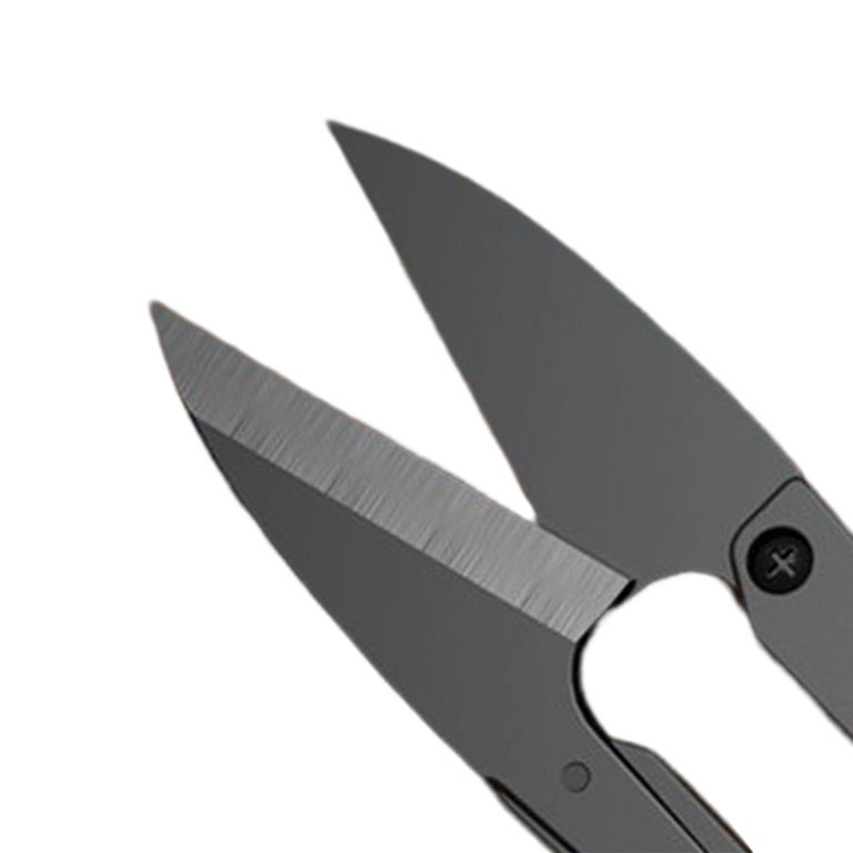 Nůžky na vázání mušek Black U-shaped