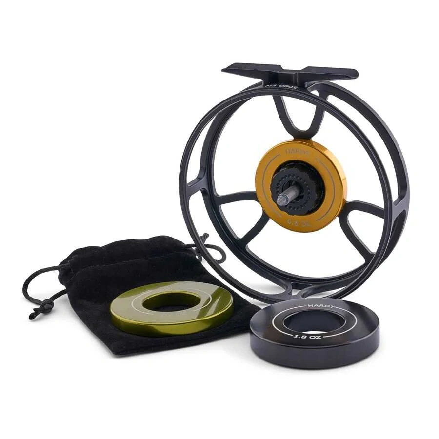 Muškařský naviják Hardy Euro Averon 5000 Black