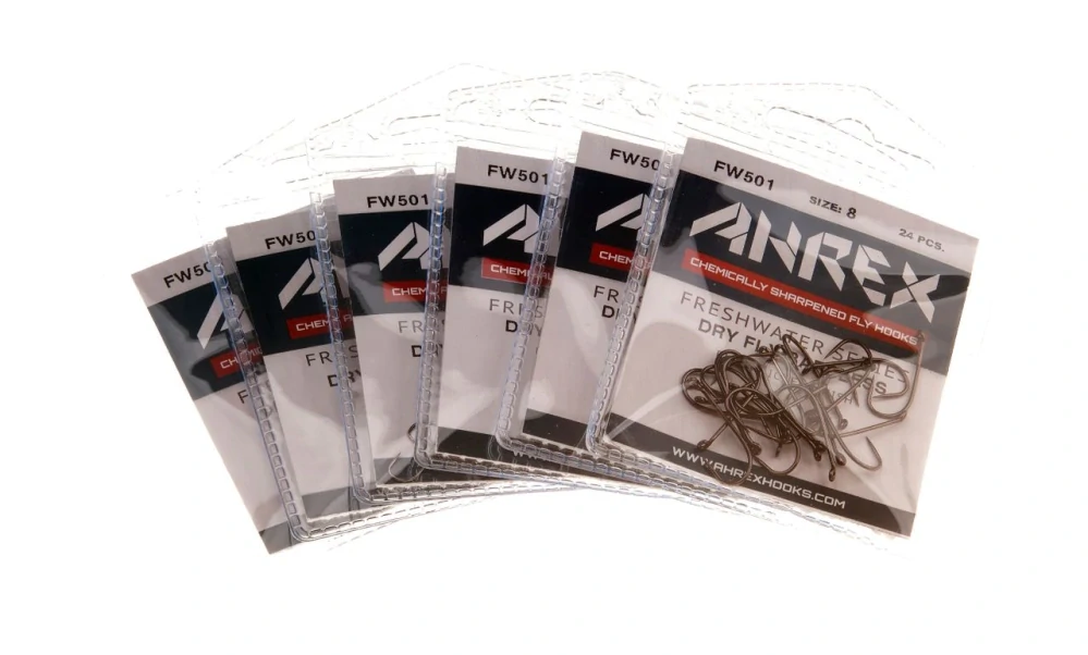 Muškařské háčky Ahrex FW501 Dry Fly Traditional