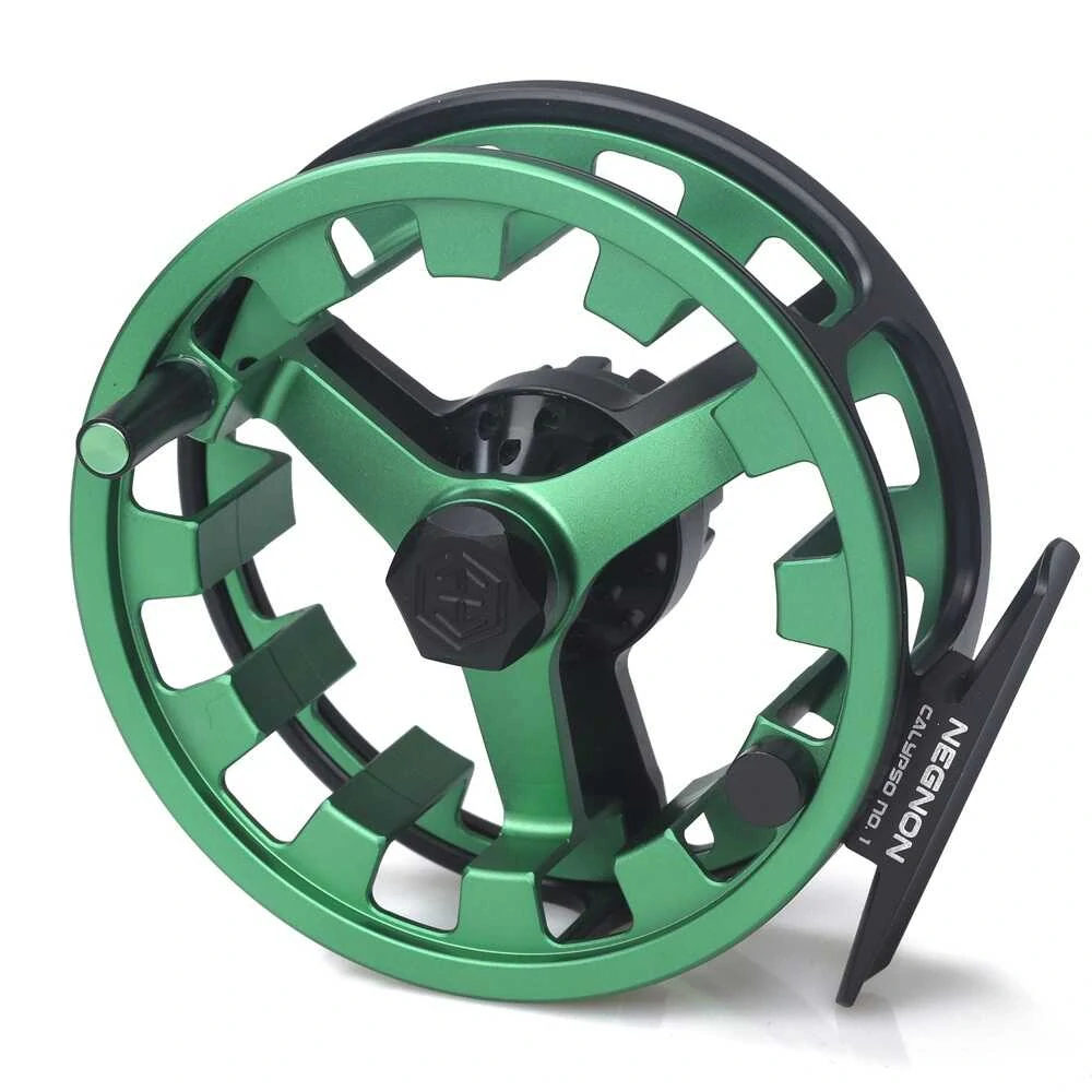 Muškařský naviják Negnon Calypso No.1 Black/Green 0/4