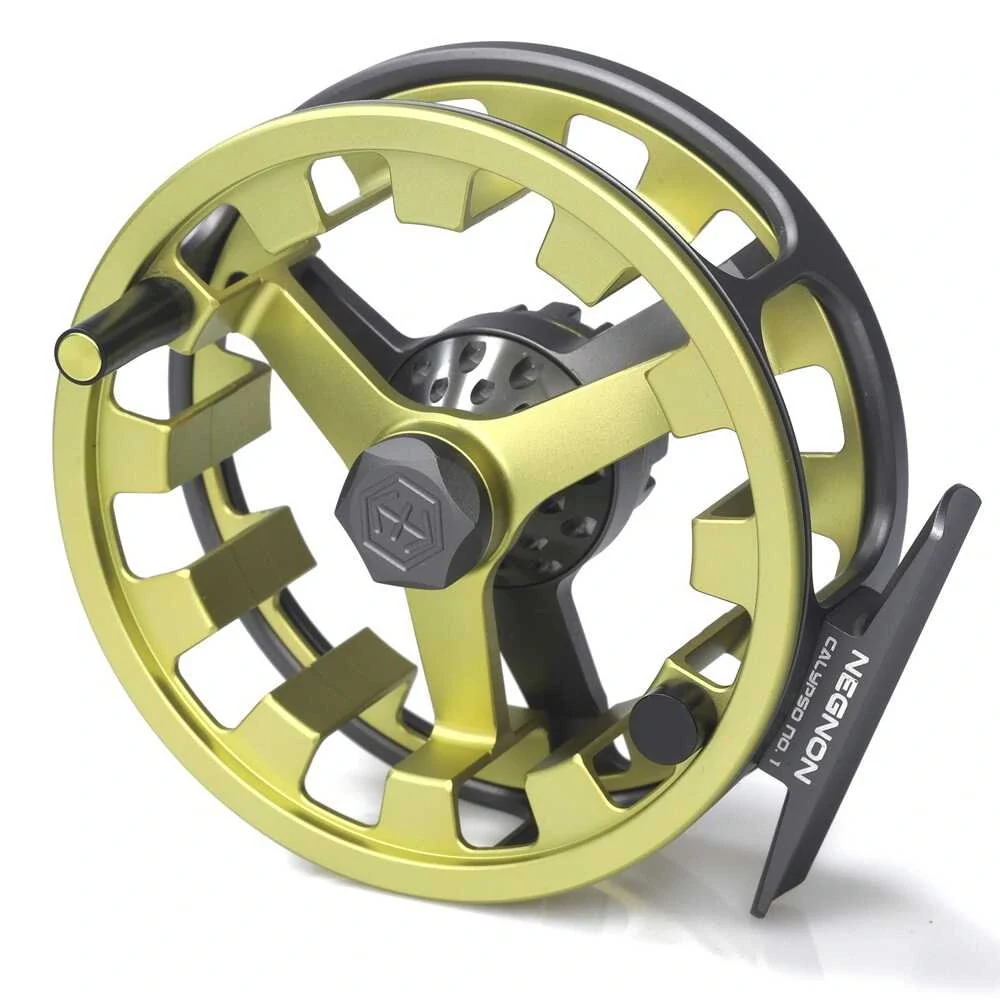 Muškařský naviják Negnon Calypso No.2 Titan Gray/Lt. Olive 0/6