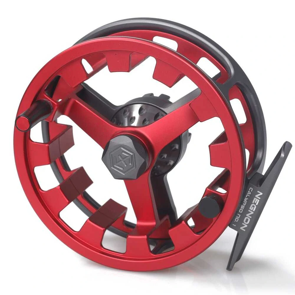 Muškařský naviják Negnon Calypso Titan Gray/Red