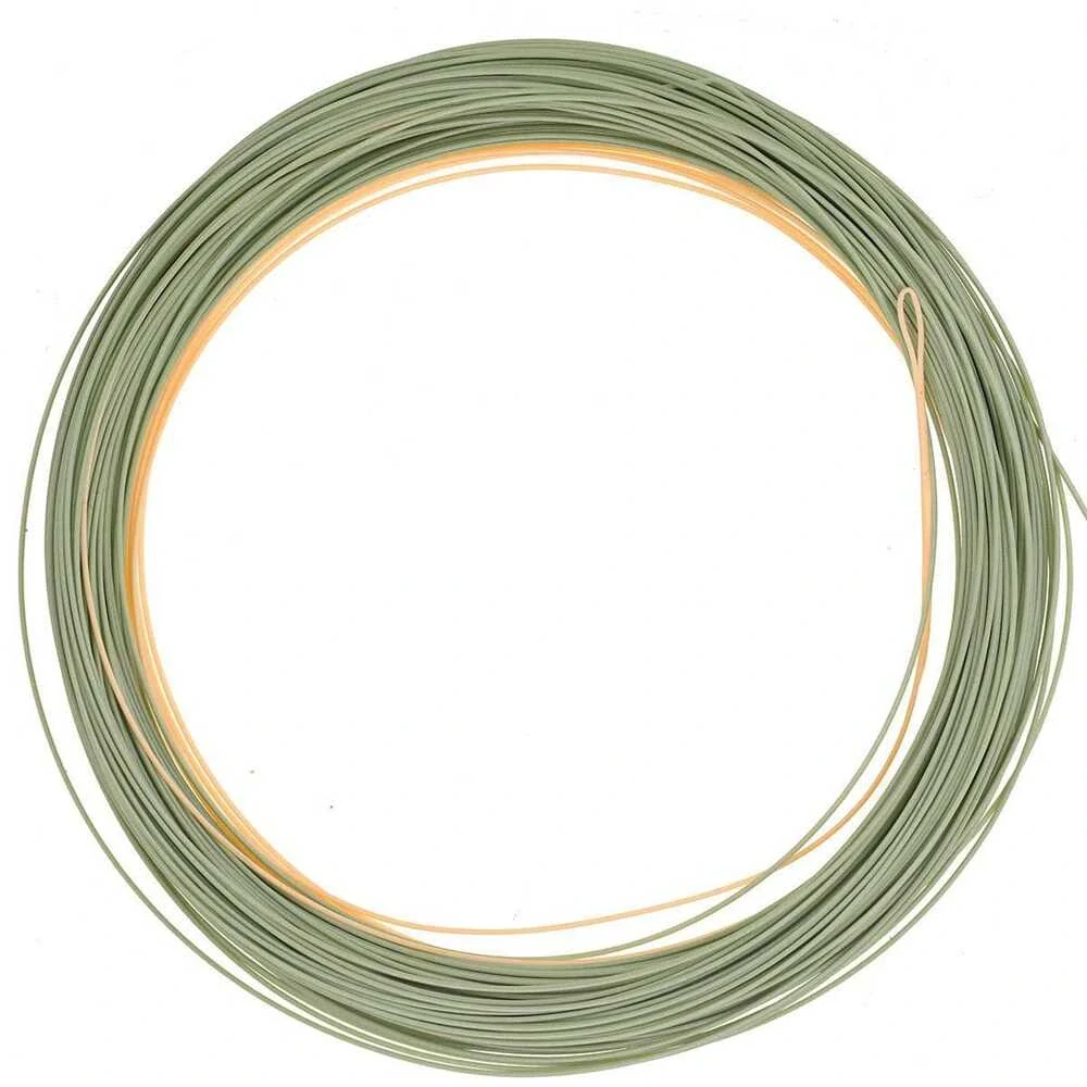 Muškařská šňůra nymfovací Negnon Omega Orionis Euro Nymph 0.55 mm Sage/Salmon