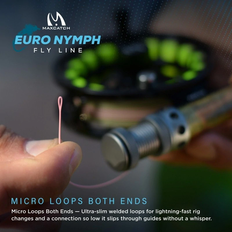 Muškařská šňůra nymfovací Maxcatch Euro Nymph Fly Line