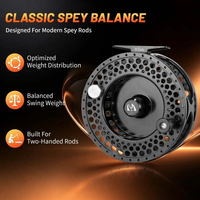 Muškařský naviják Maxcatch Skybound Spey 9/10