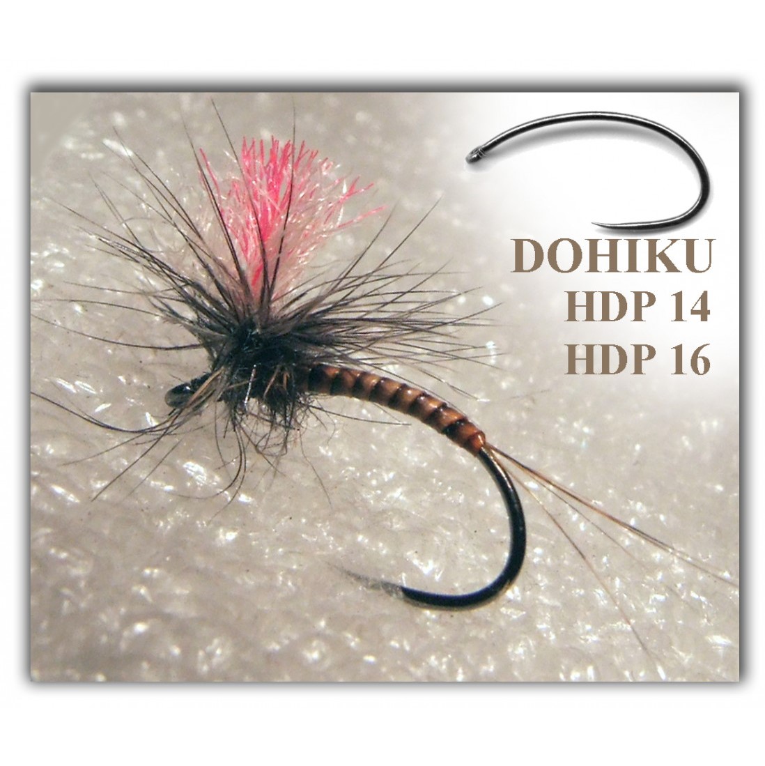 Muškařské háčky Dohiku HDP vel. 14