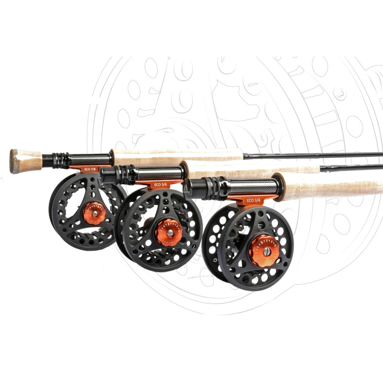 Muškařský naviják Maxcatch ECO Black 3/4