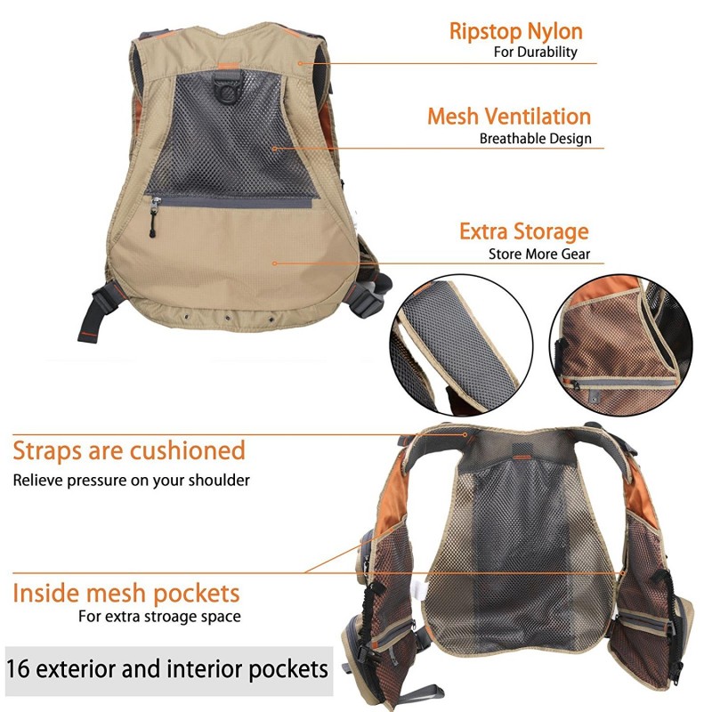 Maxcatch rybářšká vesta Maxcatch Wildcreek