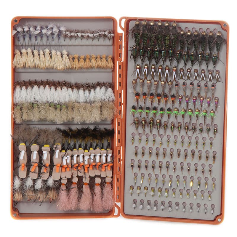Krabička na mušky Tacky Double Haul Burnt Orange