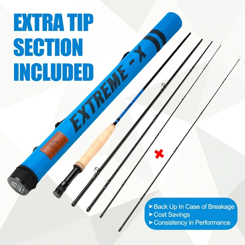 Muškařský prut Maxcatch Extreme X 9'0" #7