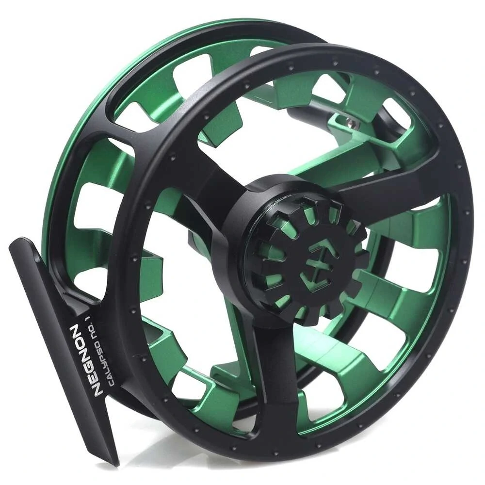 Muškařský naviják Negnon Calypso No.1 Black/Green 0/4
