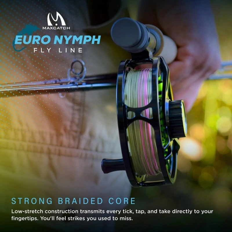 Muškařská šňůra nymfovací Maxcatch Euro Nymph Fly Line