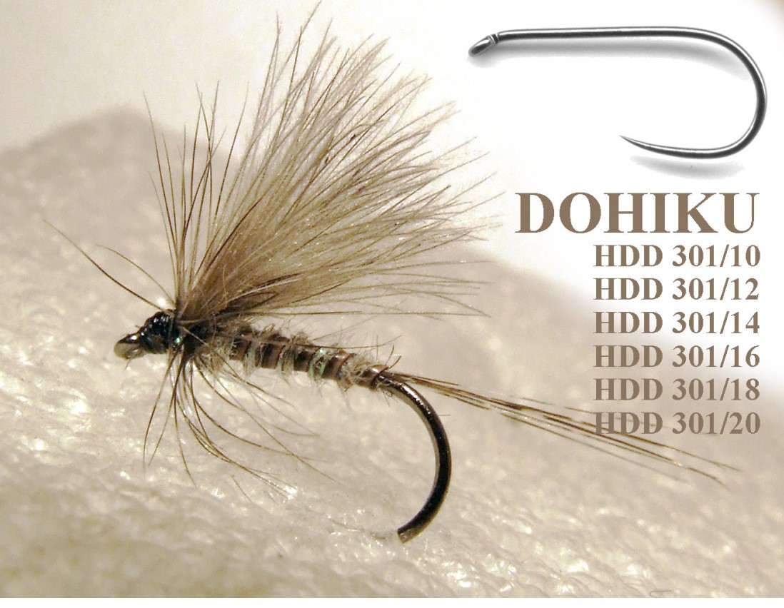 Muškařské háčky Dohiku HDD 301 vel. 18