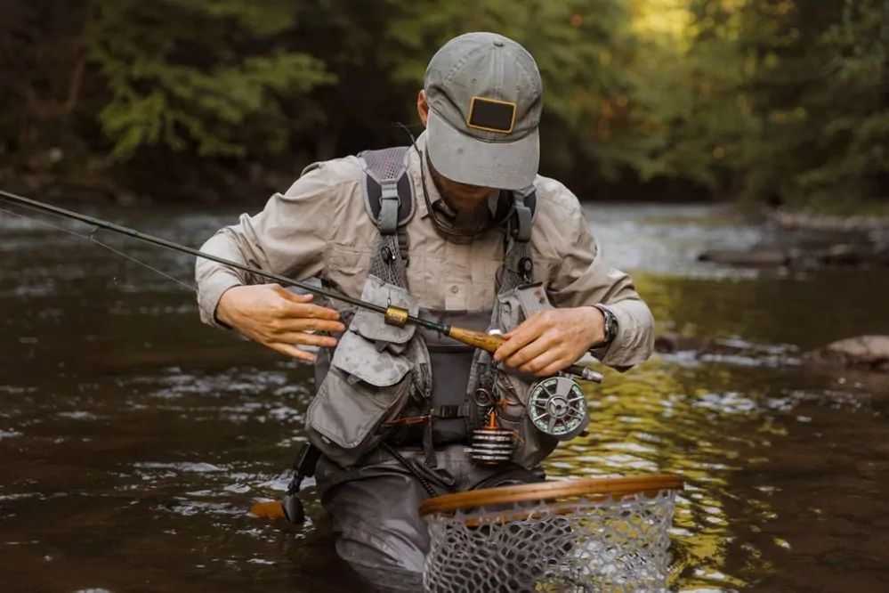 Smith Creek Rod Clip+ Blue